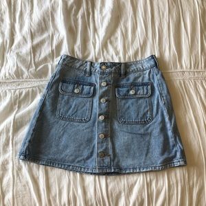 HIGH RISE JEAN SKIRT 🦋❤️